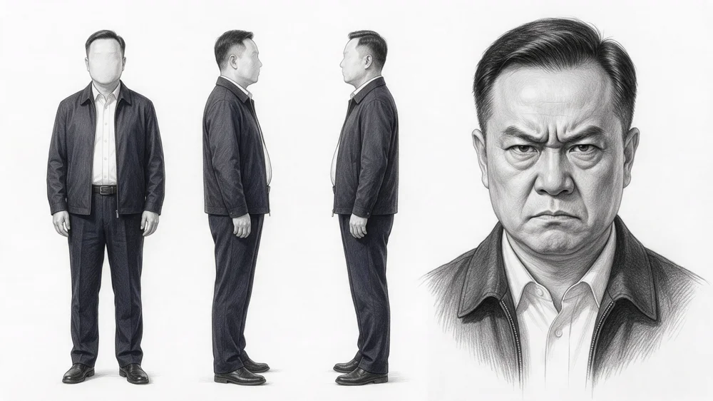 陈叔角色设计参考板